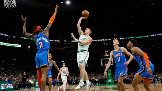 On a night where no one had it, Derrick White and Payton Pritchard give Boston a boost to the league's best record taken at TD Garden (Celtics)